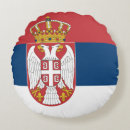 Recherche de serbie coussins Drapeau