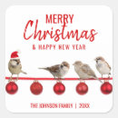 Recherche de moineau autocollants Noël