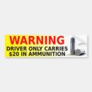 Recherche de munitions voiture autocollants Drôle