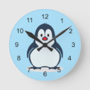 Recherche de pingouins horloges Glace