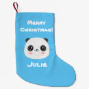 Recherche de pandas chaussette de noël Animal