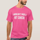 Recherche de vétérinaire drôle tshirts Non