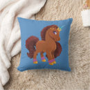 Recherche de conception de licorne coussins Afro centré