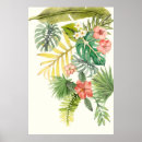 Recherche de feuille tropical posters Hibiscus