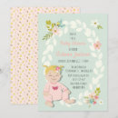 Recherche de douche de bébé de princesse invitations Moderne