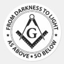 Recherche de société secrète autocollants Masonique