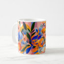 Recherche de jaune orange rouge tasses Bleu