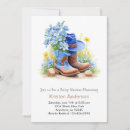 Recherche de cowboy baby shower invitations Brun