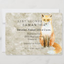 Recherche de animaux 16x22 invitations Aquarelle