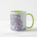 Recherche de arbre abstrait tasses Aquarelle abstraite