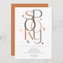 Recherche de modern halloween invitations Adulte