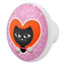Recherche de coeur rose boutons et poignées de porte Mignon