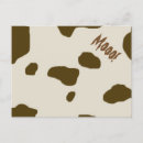 Recherche de fourrure animale cartes postales Vache