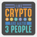 Recherche de blockchain autocollants Échange de crypto