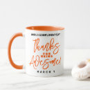 Recherche de de compliment tasses Appréciation