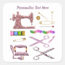 Recherche de machine coudre autocollants Ciseaux