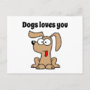 Recherche de dessin de chien cartes postales Mignon