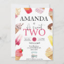 Recherche de two sweet anniversaire invitations Aquarelle