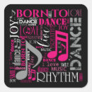 Recherche de rythmique autocollants Danse