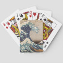 Recherche de hokusai jeux de cartes Vintage
