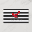 Recherche de chaussures de talon haut cartes visite Rouge