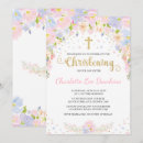 Recherche de pastel baptême invitations Fleurs