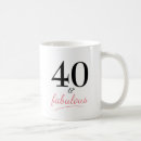 Recherche de anniversaire de 40 ans tasses 40ème heureux