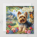 Recherche de yorkshire terrier anniversaire cartes Animal
