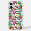Recherche de visage de femme iphone coques Aquarelle