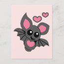 Recherche de souris adorable cartes postales Rose