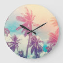Recherche de silhouette de palmier horloges Plage