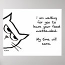 Recherche de nourriture drôle posters Humour