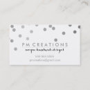 Recherche de motif de pois cartes visite Simple