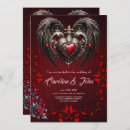 Recherche de coeur gothique invitations Amour