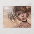 Recherche de jolie femme cartes postales Portrait