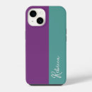 Recherche de pourpre conceptions iphone coques Violet