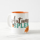 Recherche de feuille de chêne tasses Couleurs d'automne