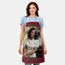 Recherche de rouge foncé tabliers Cuisine
