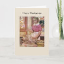 Recherche de humour de dinde de thanksgiving vœux cartes Rétro