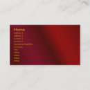 Recherche de couleur cerise cartes visite Rouge