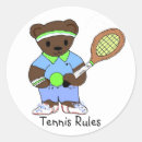 Recherche de joueur de tennis autocollants Enfants