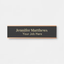 Recherche de bureau plaques de porte Noir
