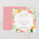 Recherche de chaux carrées invitations Agrumes