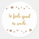 Recherche de sourire autocollants Bonheur