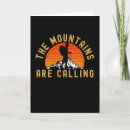 Recherche de les montagnes appellent vœux cartes Vintage