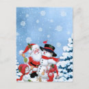 Recherche de sifflet cartes postales Bonhomme de neige