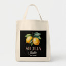 Recherche de sicile italie tote bags Italien