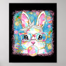 Recherche de pâques mignonne posters Lapin mignon