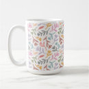 Recherche de jolis motifs tasses Floral