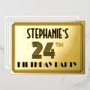 Recherche de 24 ans invitations Élégant